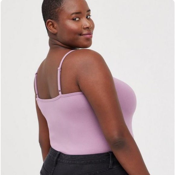 Torrid | Sheer Lace V-Neck Babydoll Top 3X & Strappy Foxy Cami SET 2X - Picture 7 of 7